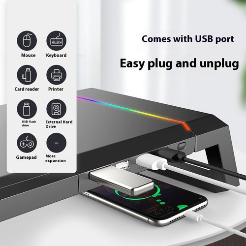 Multifunctional Laptop Stand Pad Base