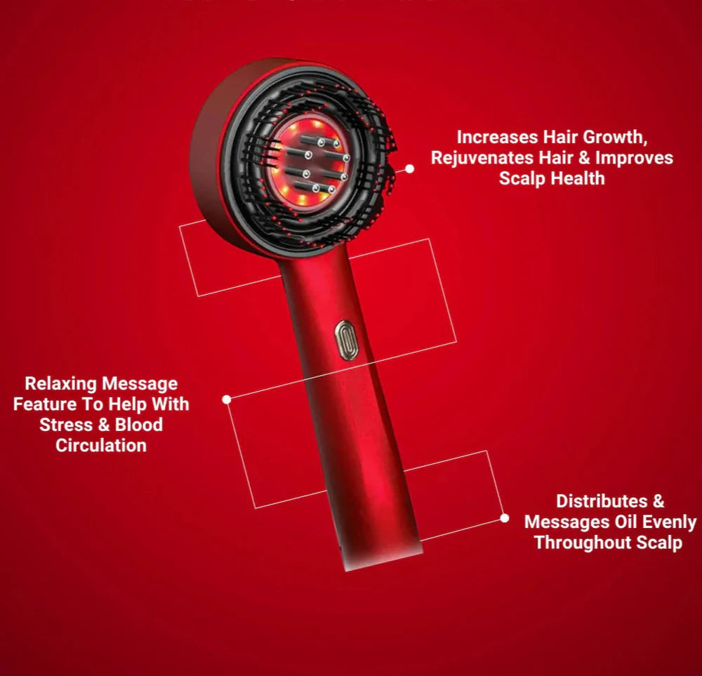 Electric Vibration Massage Comb
