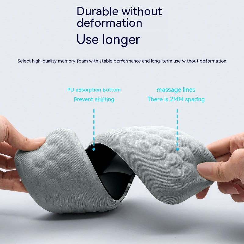 Slow Rebound Memory Foam Wrister Protective Mouse Pad