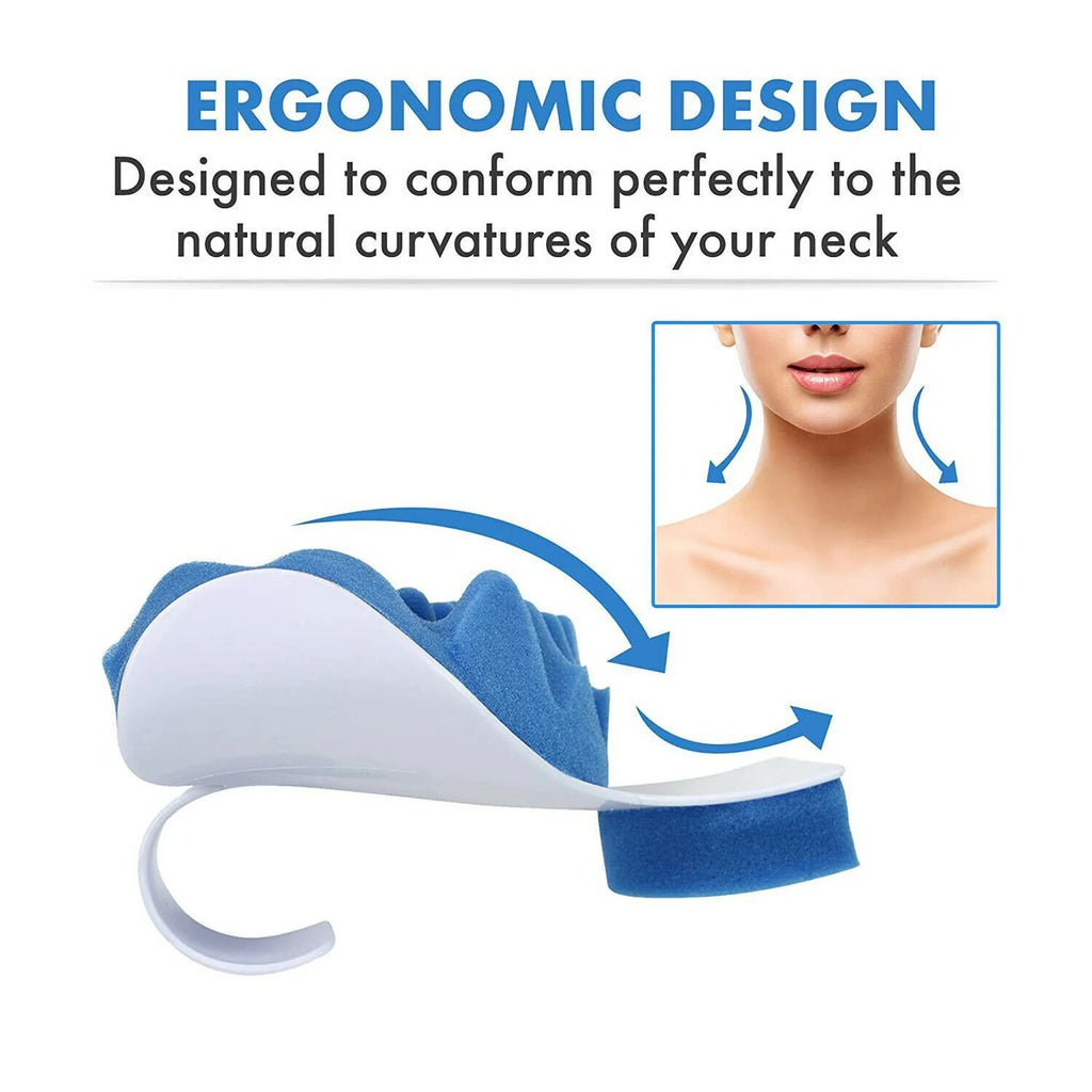 Portable Head And Neck Support Massage Pillow