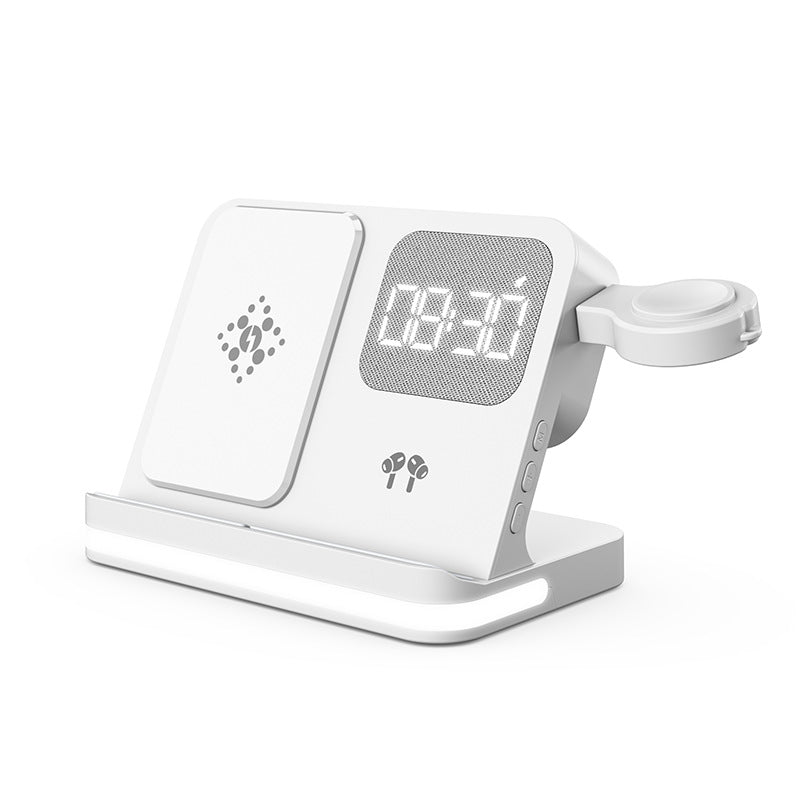 Qi Wireless Charging Clock Alarm Dock | Selvio.ca