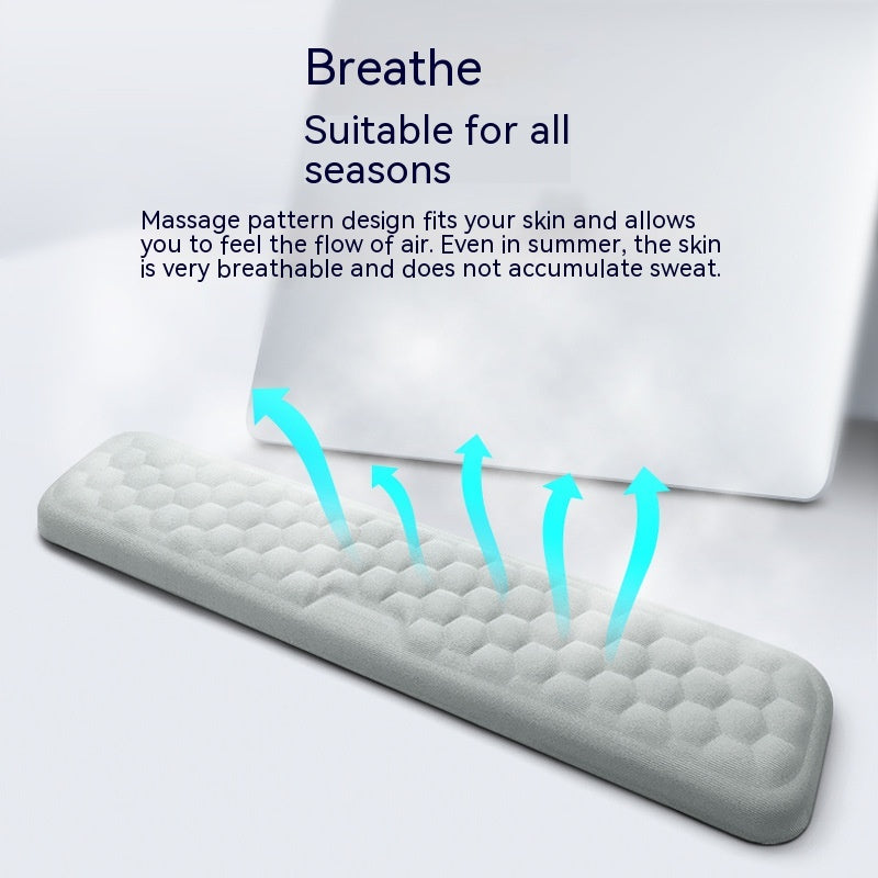 Slow Rebound Memory Foam Wrister Protective Mouse Pad