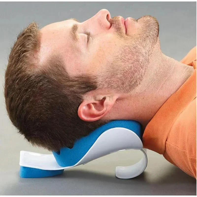 Portable Head And Neck Support Massage Pillow