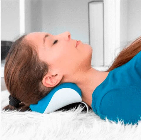 Portable Head And Neck Support Massage Pillow